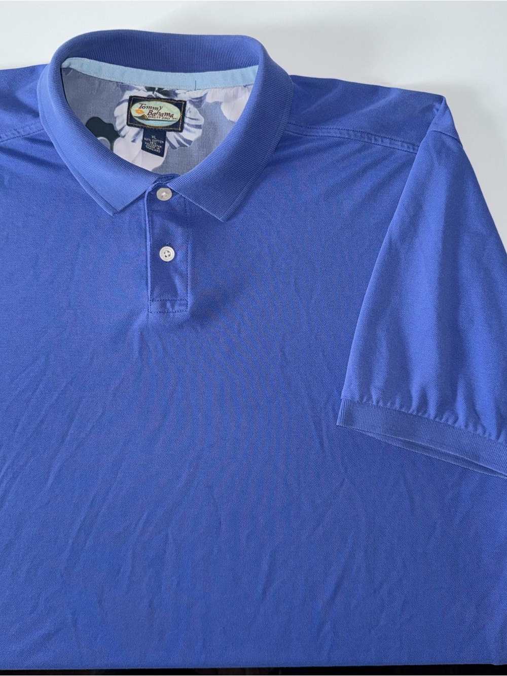 VTG Tommy Bahama Relax Fit Polo Men's XL Blue Embroidered Swordfish